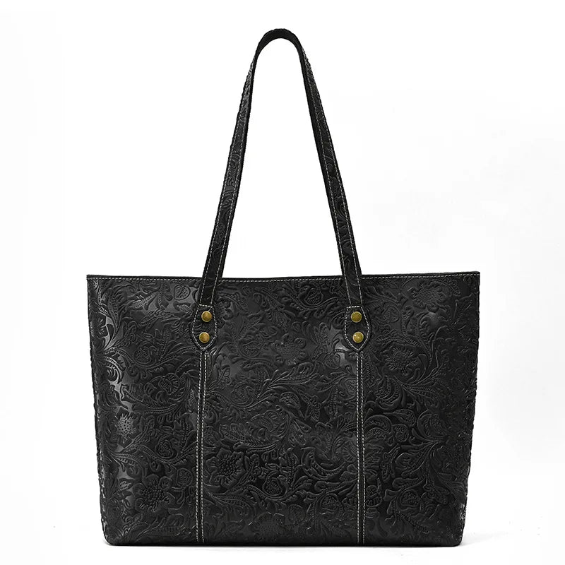 FULL EMBOSSED TOTE