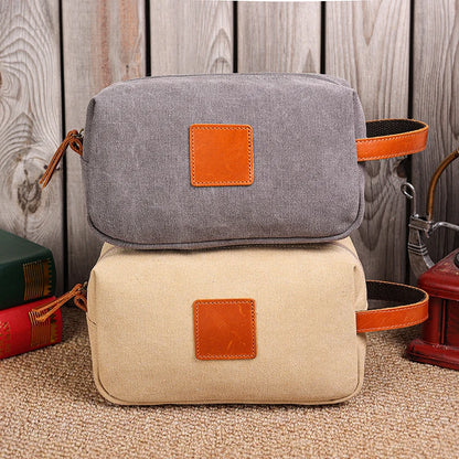 CANVAS TOILETRY KIT