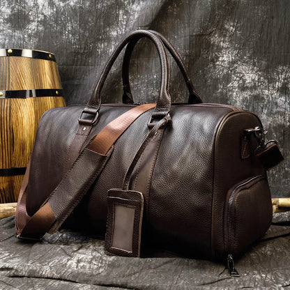 TRAVELILING GENUINE LEATHER WEEKENDER