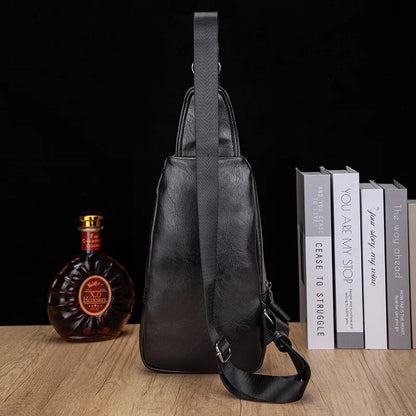 GREEN EARTH PU SLING BAG