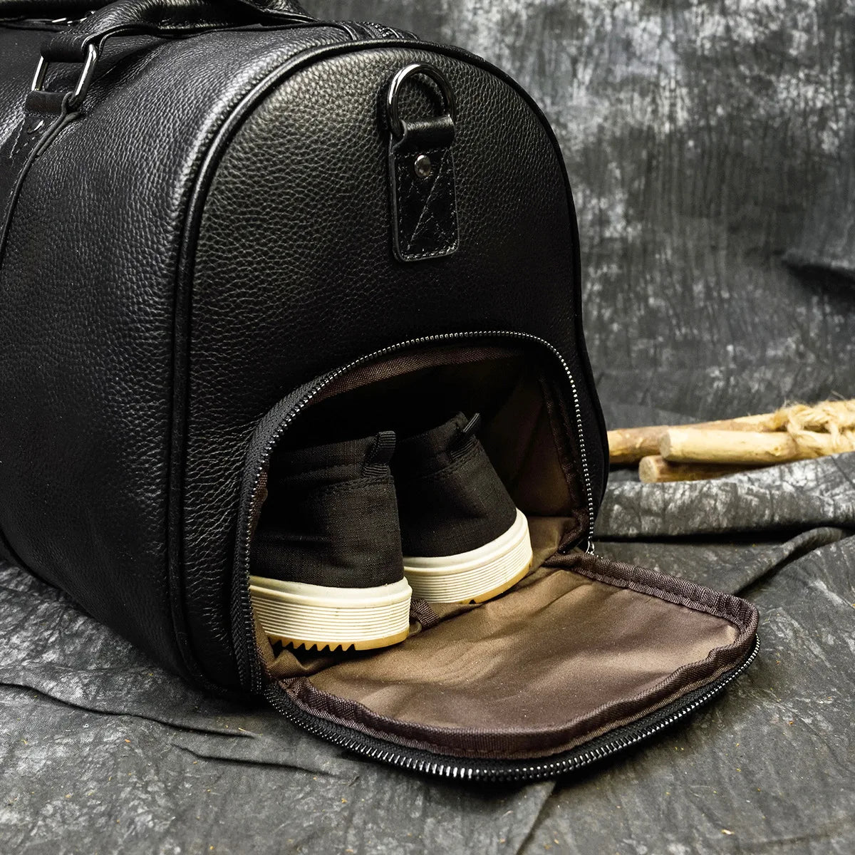 TRAVELILING GENUINE LEATHER WEEKENDER