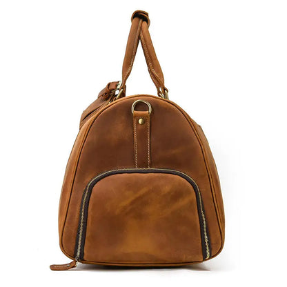 GENUINE LEATHER DUFFEL BAG