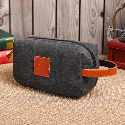 CANVAS TOILETRY KIT