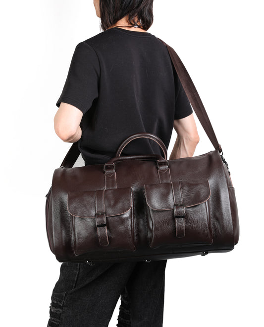 Convertible Travel Garment Bag,Carry on Garment Duffel Bag for Men Women - 2 in 1 Hanging Suitcase Suit Business Travel Bag