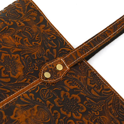 FULL EMBOSSED TOTE