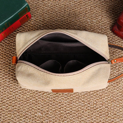 CANVAS TOILETRY KIT
