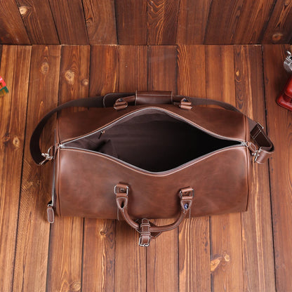 EARTH GREEN MICROFIBRE DUFFEL