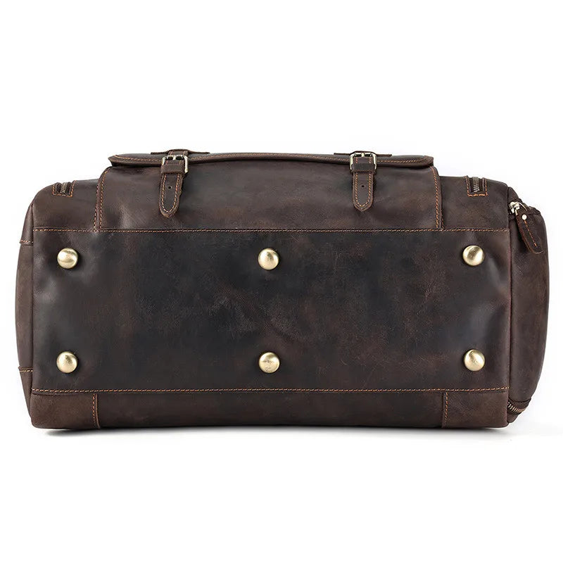 CRAZY-HORSE GENUINE LEATHER WEEKENDER