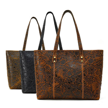 FULL EMBOSSED TOTE