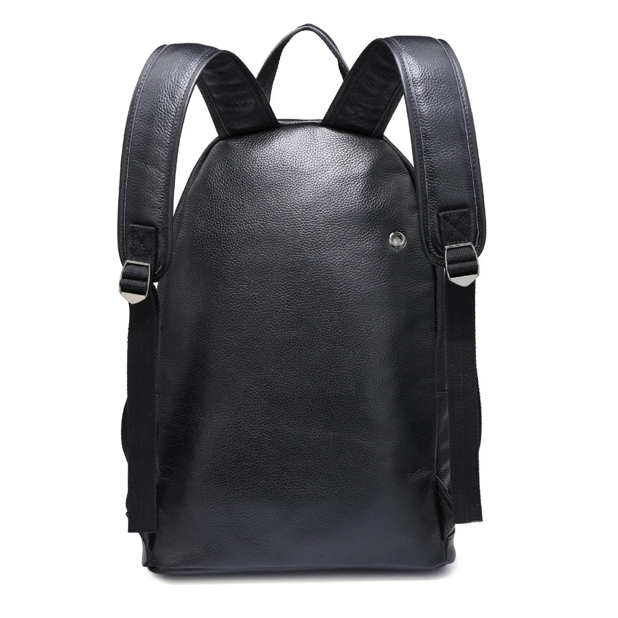 FULL-GRAIN LEATHER BACKPACK