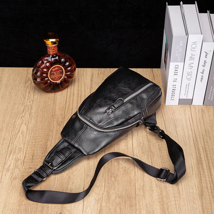 GREEN EARTH PU SLING BAG