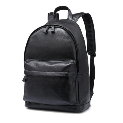 FULL-GRAIN LEATHER BACKPACK