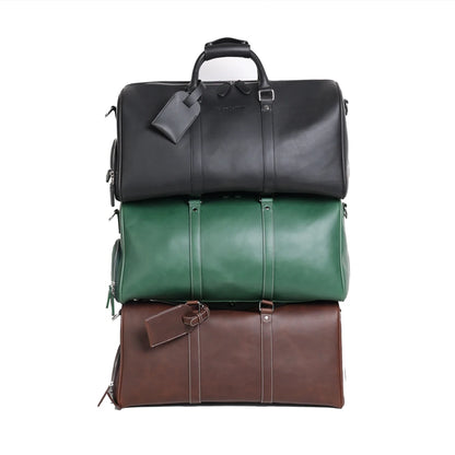 EARTH GREEN MICROFIBRE DUFFEL