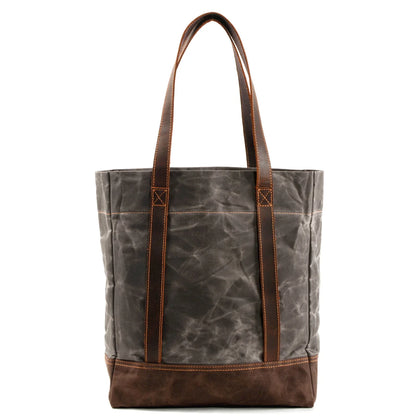 WASHED CANVAS HANDBAG