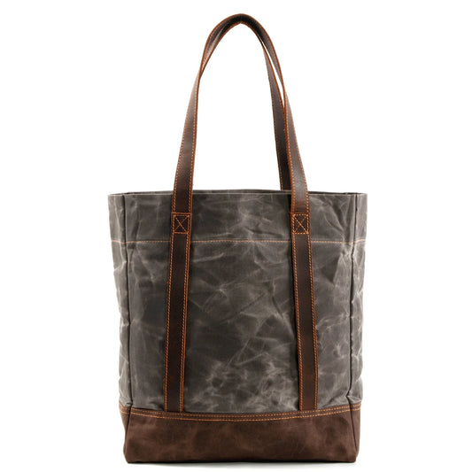 WASHED CANVAS HANDBAG