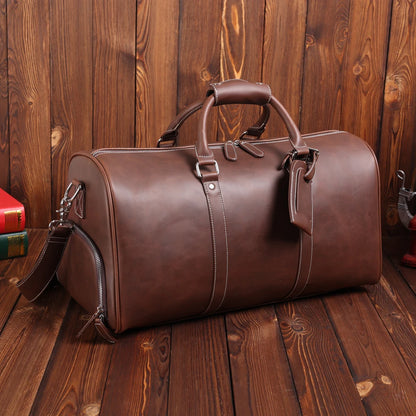 EARTH GREEN MICROFIBRE DUFFEL