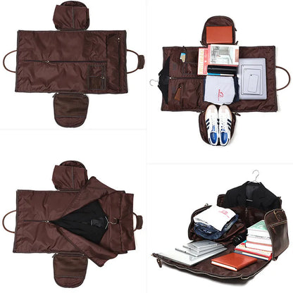 GENUINE LEATHER WEEKENDER