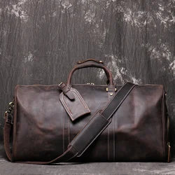 MALE GENUINE LEATHER WEEKENDER