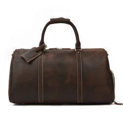 GENUINE LEATHER DUFFEL BAG